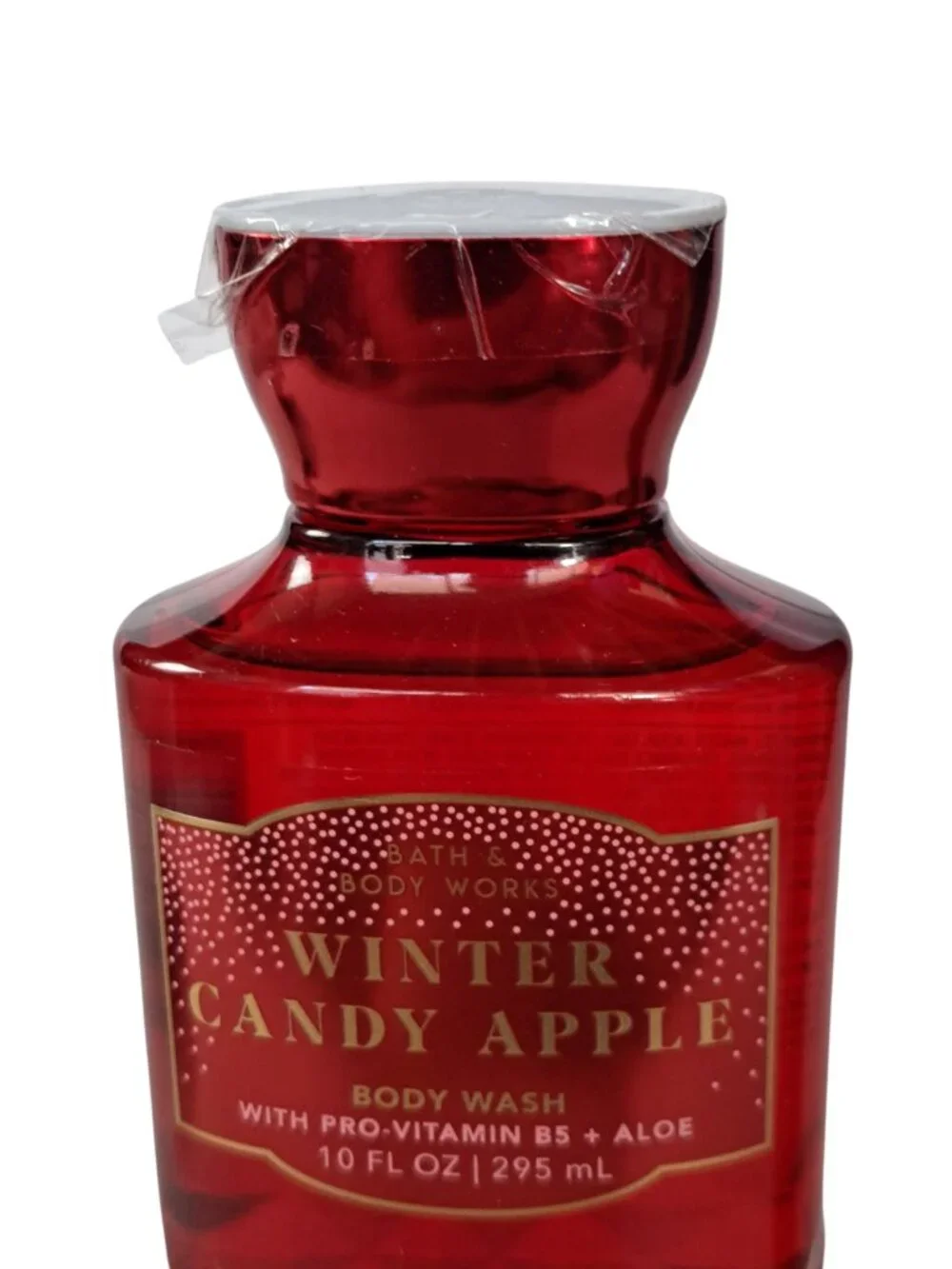 Bath & Body Works Winter Candy Apple 10 oz Body Wash With Pro Vitamin B5 + Aloe.